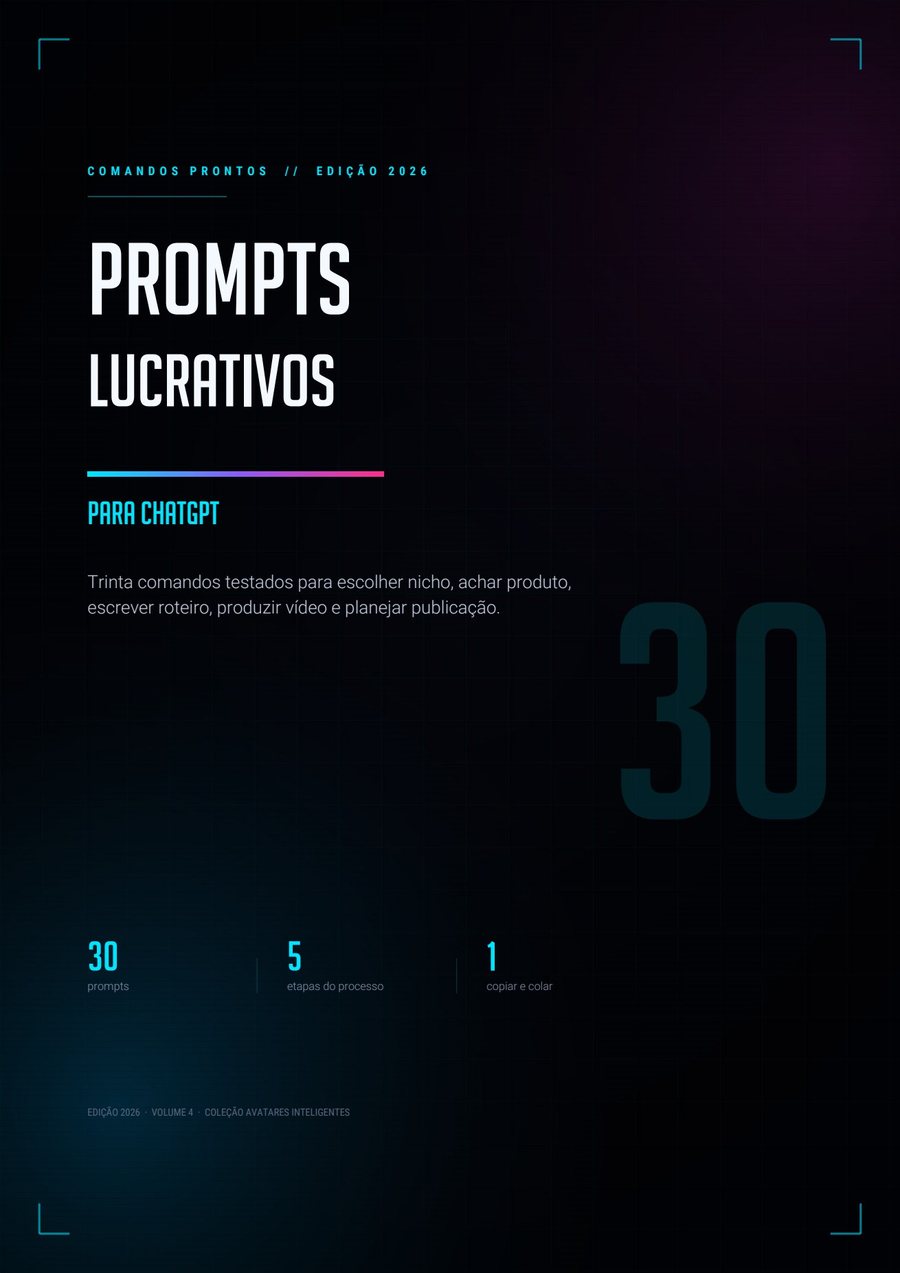 Capa do bônus 30 Prompts Lucrativos para ChatGPT